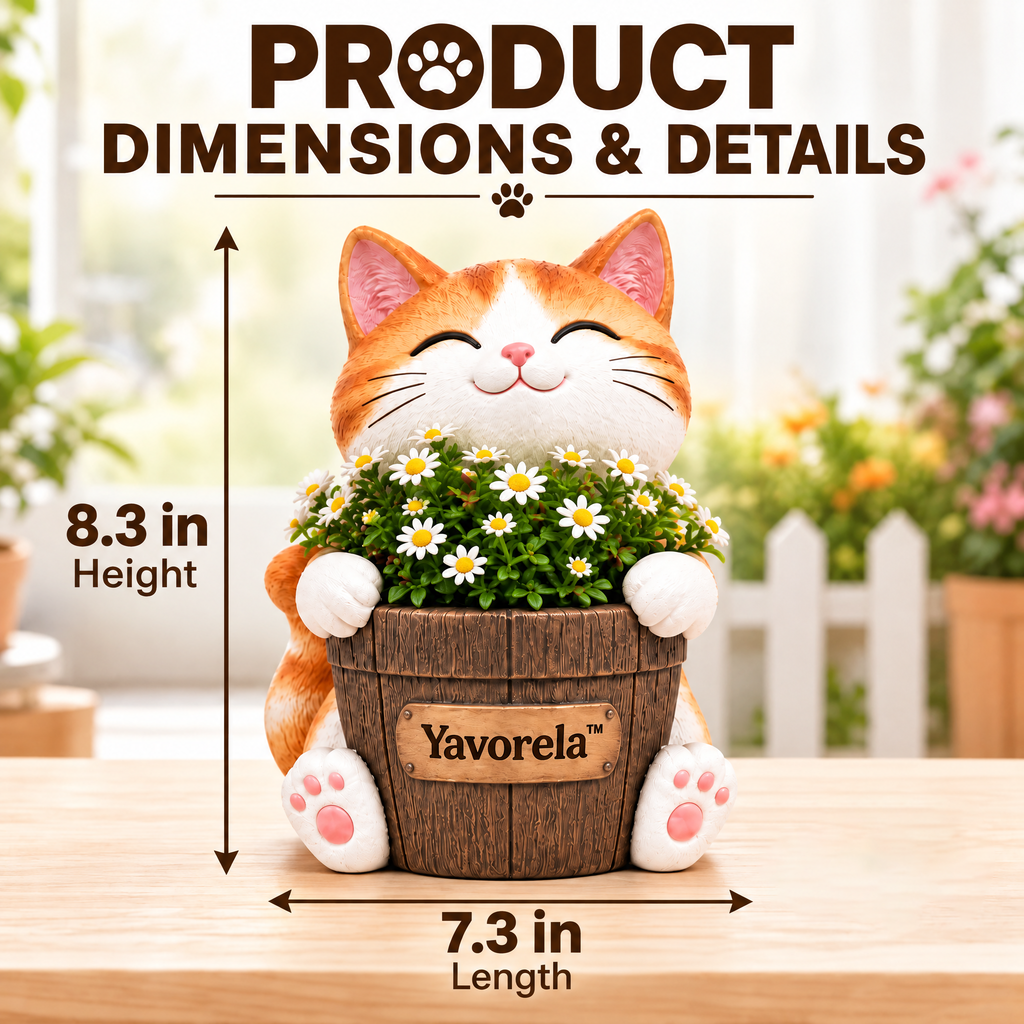 Yavorela™ Sunny Cat Blossom Planter