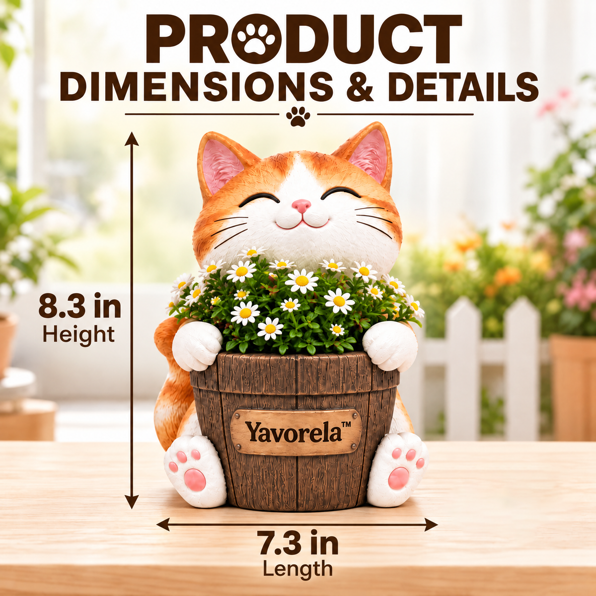 Yavorela™ Sunny Cat Blossom Planter