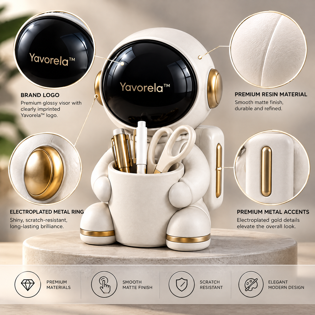 Yavorela™ Orbit Astronaut Desk Organizer