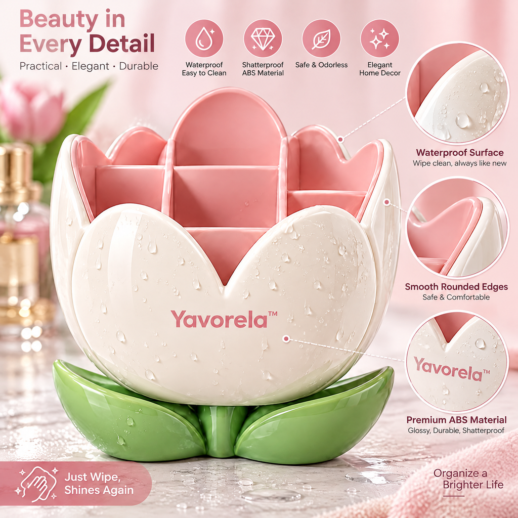 Yavorela™ Bloom Tulip Desktop Organizer