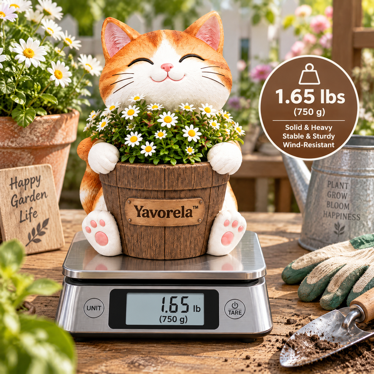 Yavorela™ Sunny Cat Blossom Planter