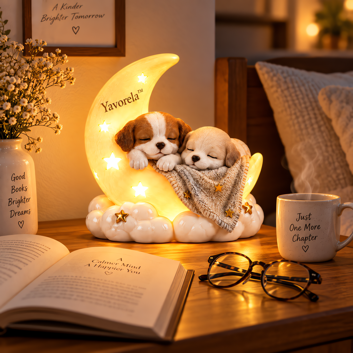 Yavorela™ Moonlight Puppy Accent Lamp