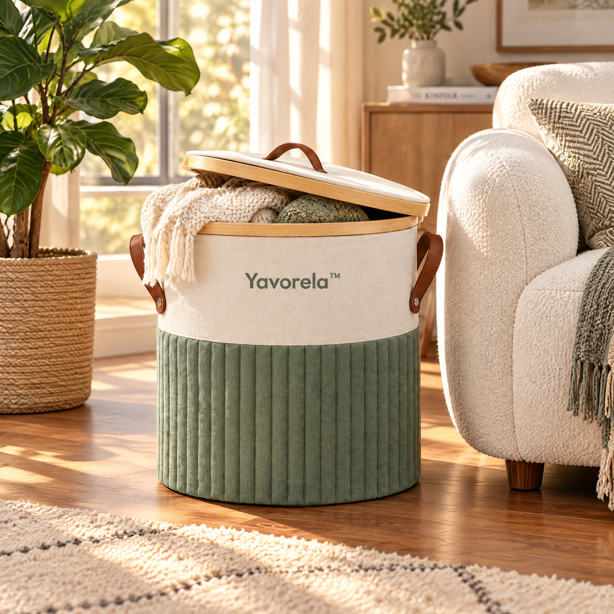 Yavorela™ Collapsible Fabric Laundry Hamper