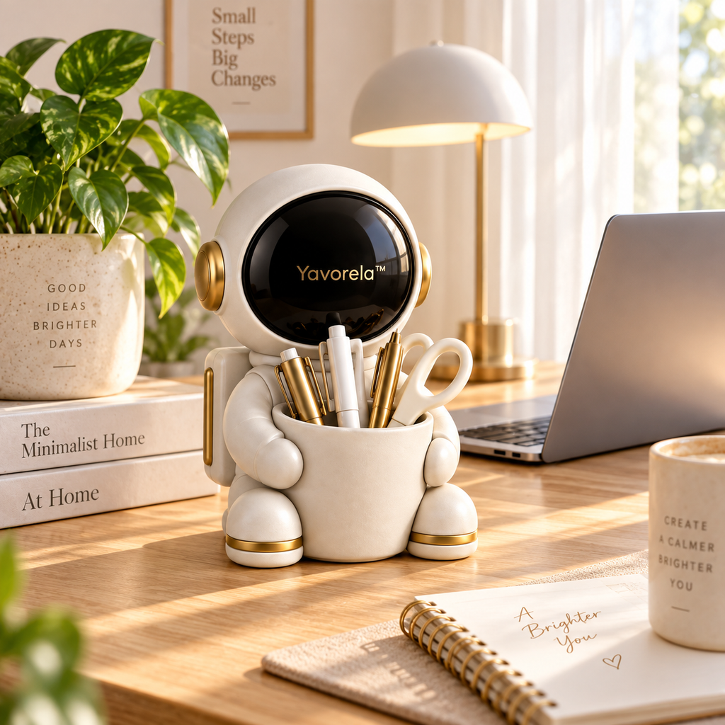 Yavorela™ Orbit Astronaut Desk Organizer
