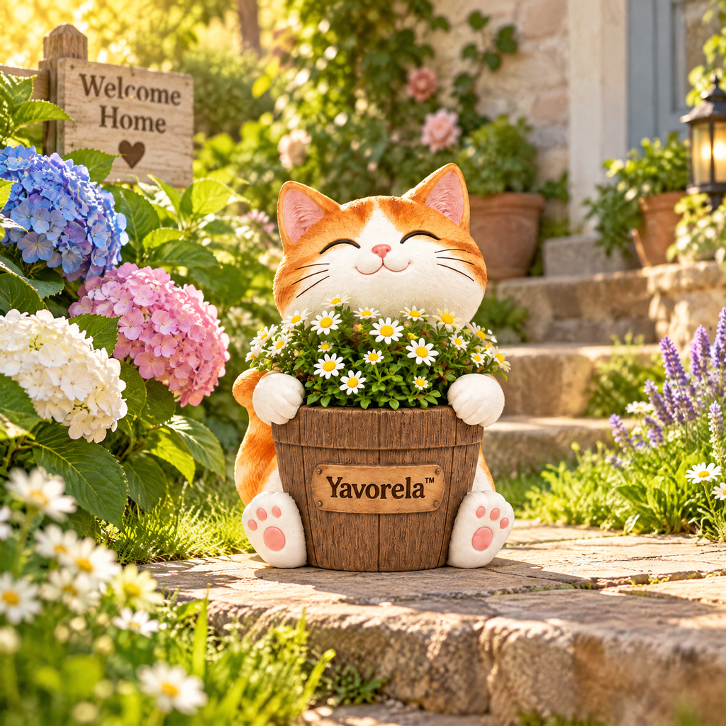 Yavorela™ Sunny Cat Blossom Planter
