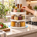 Yavorela™ 3-Tier Rotating Pantry Organizer