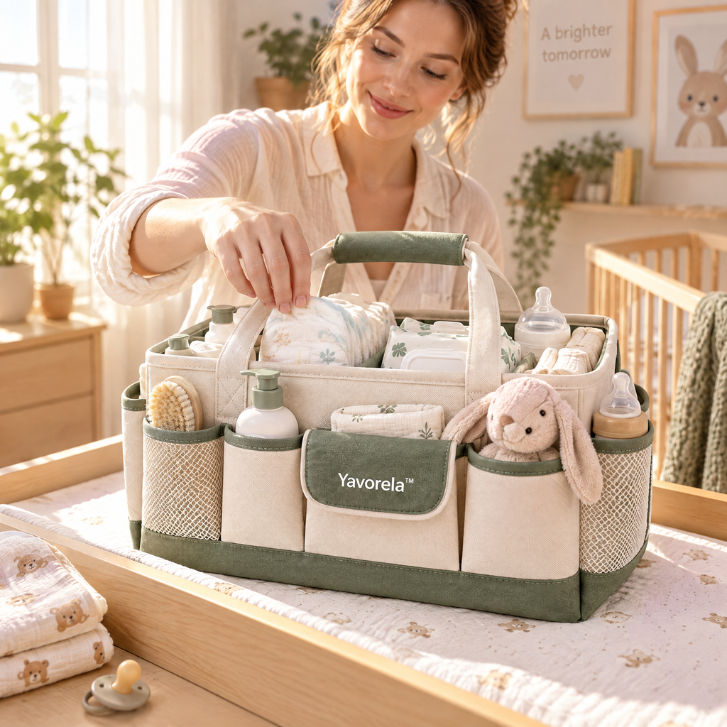 Yavorela™ Multi-Pocket Home Organizer Caddy