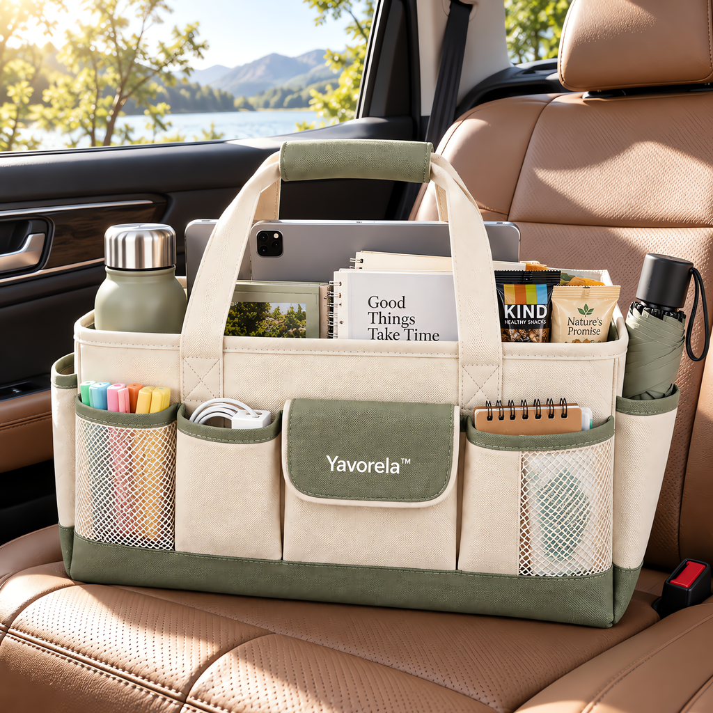 Yavorela™ Multi-Pocket Home Organizer Caddy