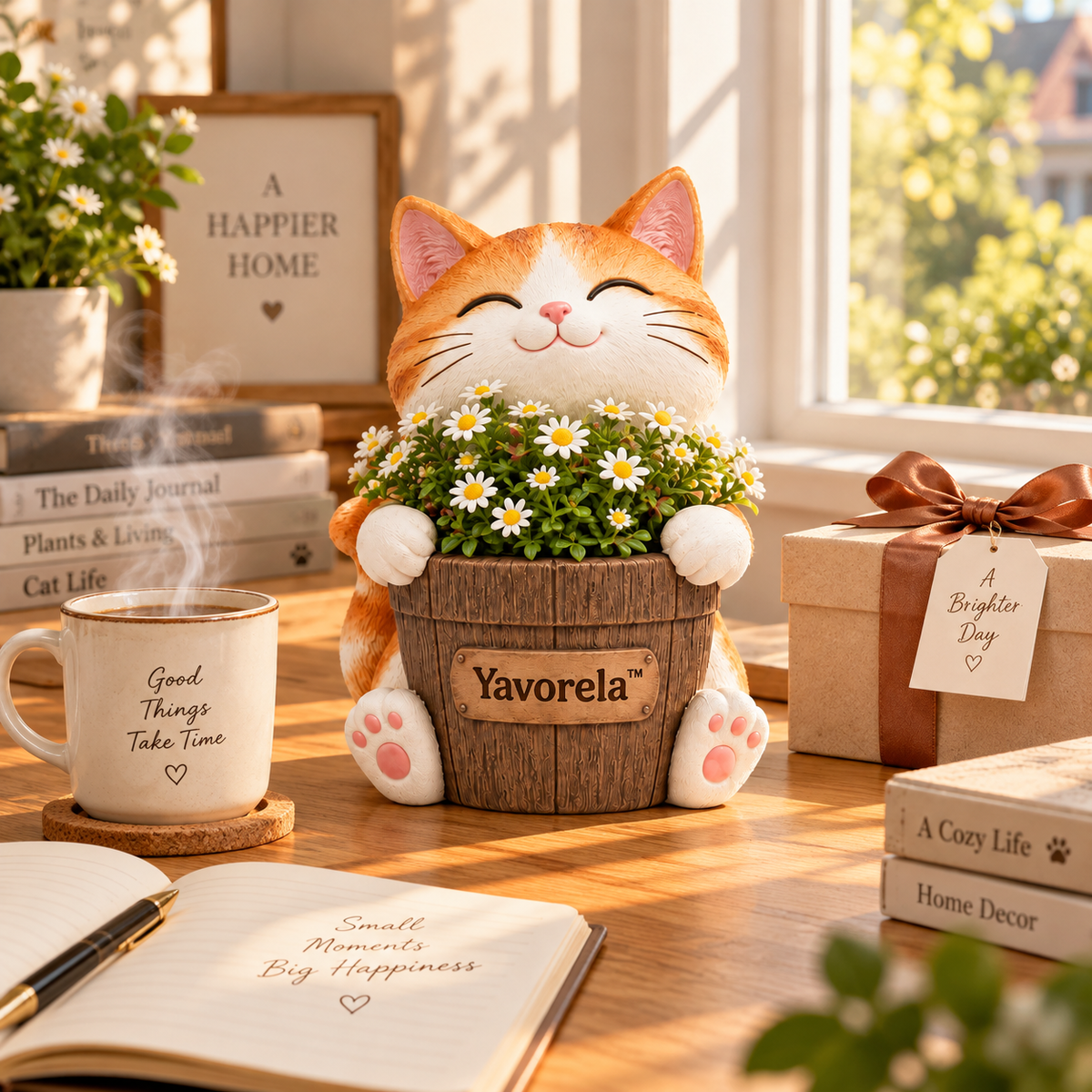 Yavorela™ Sunny Cat Blossom Planter